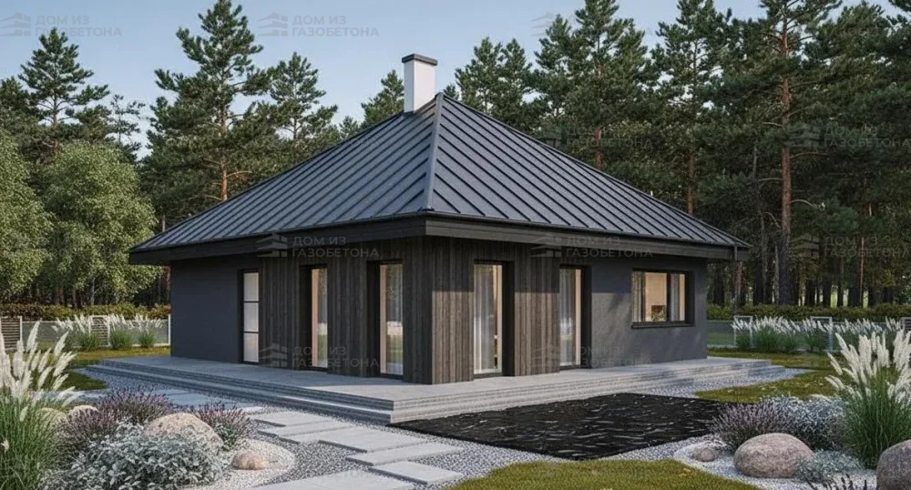 Проект Двухэтажный дом 10 на 11, 149 м2